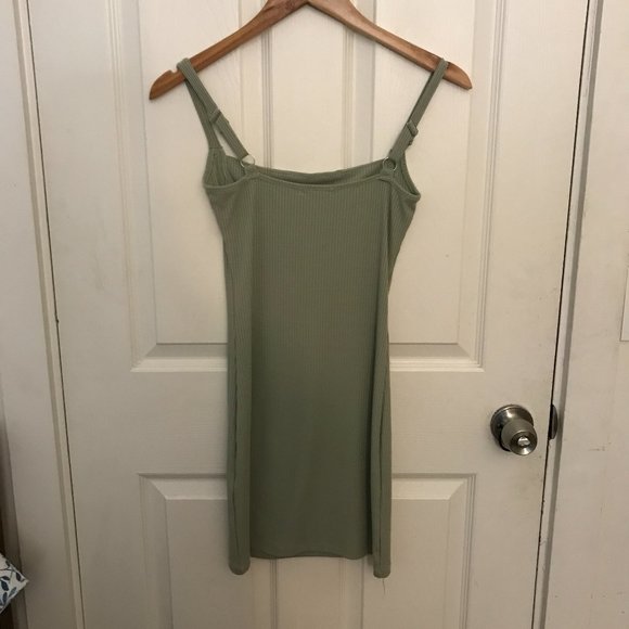 Valentina Dress in Khaki - Picture 3 of 4